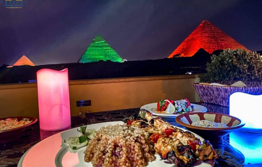 Sound and light show at Great Pyramids + Dinner