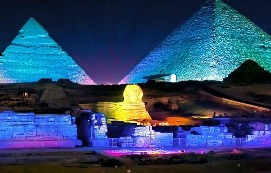 Sound and light show at Great Pyramids + Dinner